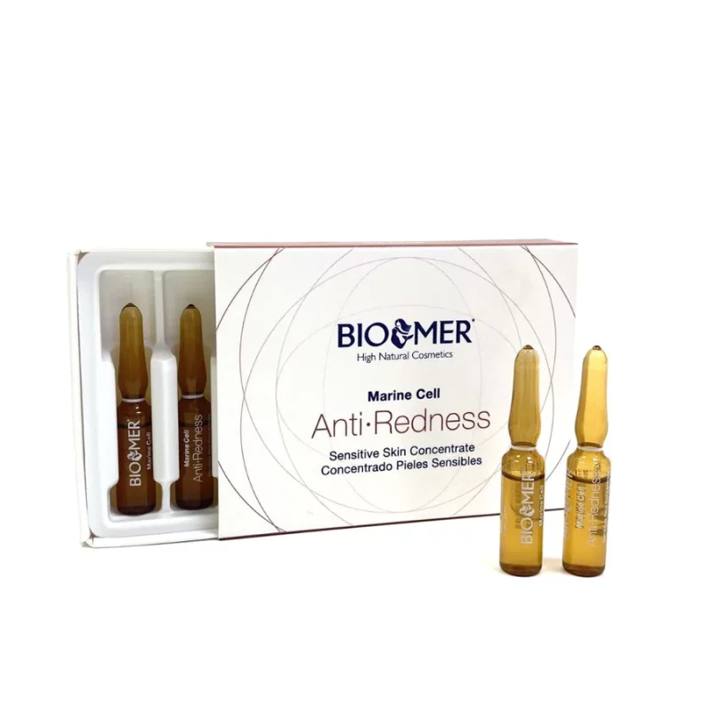 BioMer raustančios odos veido koncentratas ANTI REDNESS (5 vnt. x 2 ml)