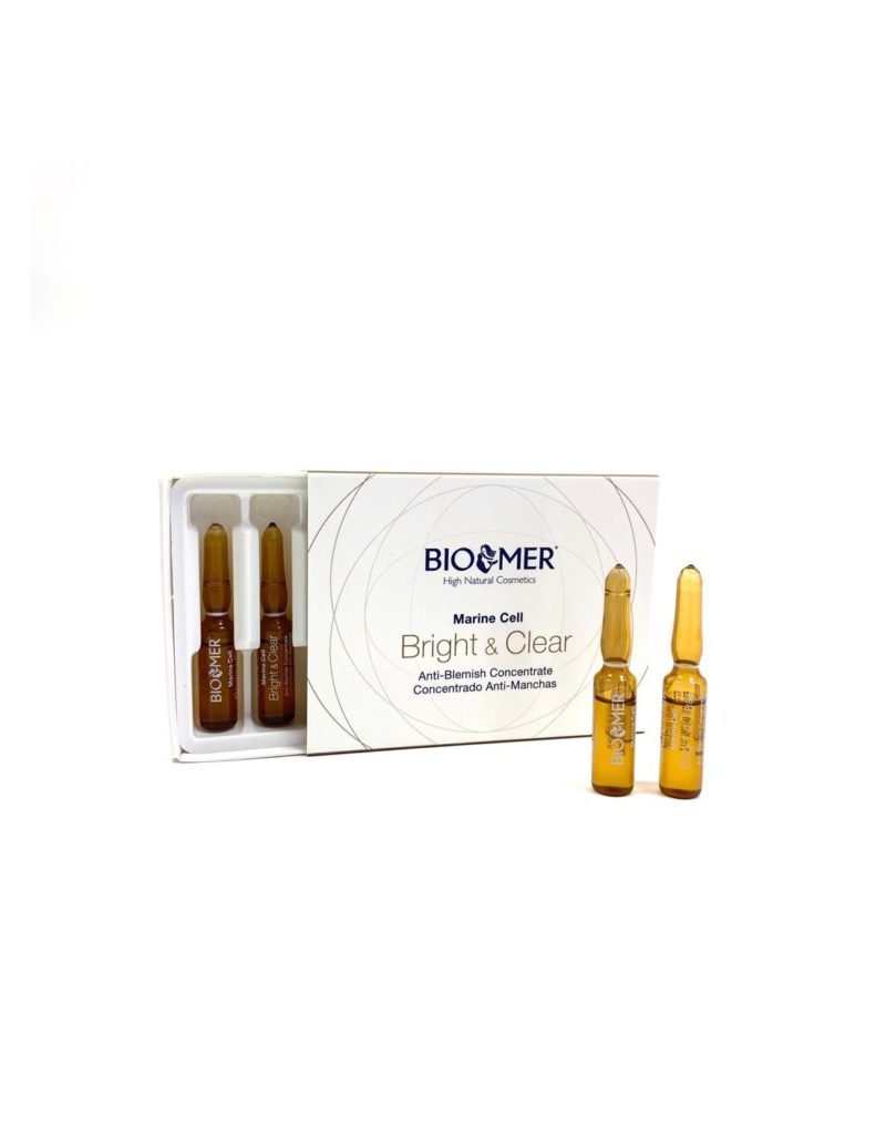 BioMer skaistinantis veido koncentratas BRIGHT&CLEAR (5 vnt. x 2 ml)